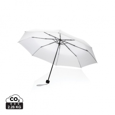 Logo trade promotional giveaway photo of: 20.5" Impact AWARE™ RPET 190T mini umbrella