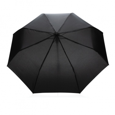 Logo trade promotional items picture of: 21" Impact AWARE™ RPET 190T mini auto open umbrella