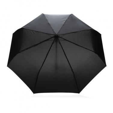 Logo trade promotional merchandise image of: 21" Impact AWARE™ RPET 190T auto open/close umbrella