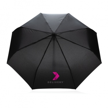 Logo trade promotional products picture of: 21" Impact AWARE™ RPET 190T auto open/close umbrella