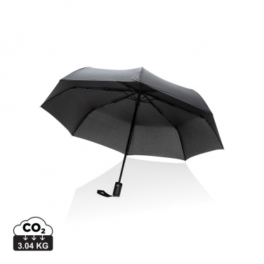 Logo trade promotional items picture of: 21" Impact AWARE™ RPET 190T auto open/close umbrella