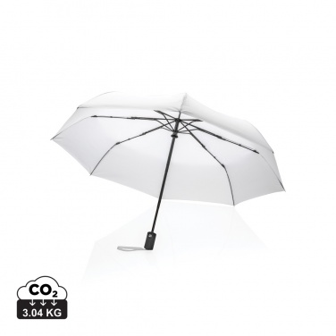 Logotrade advertising products photo of: 21" Impact AWARE™ RPET 190T auto open/close umbrella