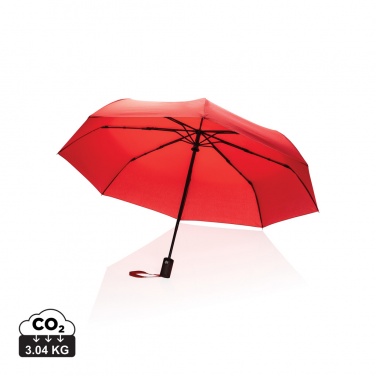 Logotrade business gift image of: 21" Impact AWARE™ RPET 190T auto open/close umbrella