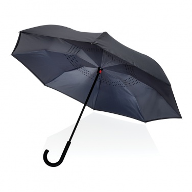 Logotrade corporate gifts photo of: 23" Impact AWARE™ RPET 190T reversible umbrella