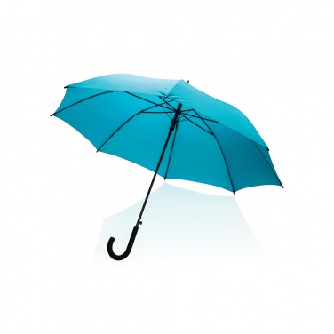 Logo trade promotional gifts picture of: 23" Impact AWARE™ RPET 190T standard auto open umbrella