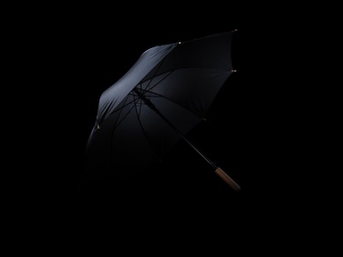 Logotrade promotional giveaways photo of: 23" Impact AWARE™ RPET 190T auto open bamboo umbrella