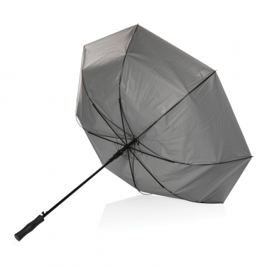 Logo trade promotional products picture of: 27" Impact AWARE™ RPET 190T dual colour auto open umbrella