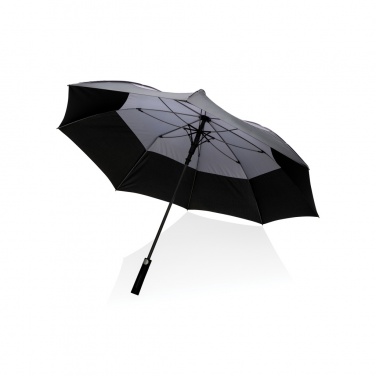 Logo trade promotional items picture of: 27" Impact AWARE™ RPET 190T auto open stormproof umbrella