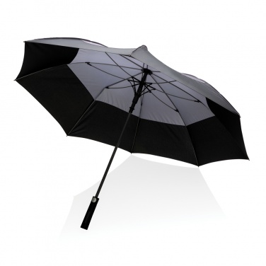 Logo trade corporate gifts image of: 27" Impact AWARE™ RPET 190T auto open stormproof umbrella