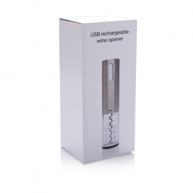 Logotrade promotional giveaways photo of: Electric wine opener - USB rechargeable