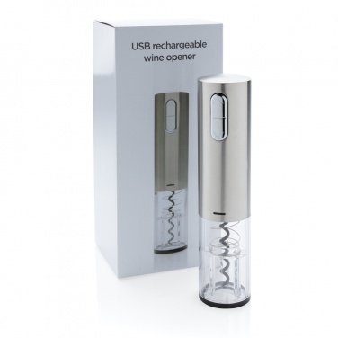 Logotrade business gift image of: Electric wine opener - USB rechargeable