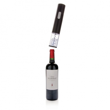 Logo trade business gifts image of: Electric wine opener - battery operated