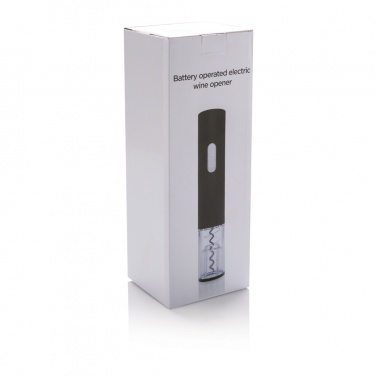 Logo trade promotional gift photo of: Electric wine opener - battery operated