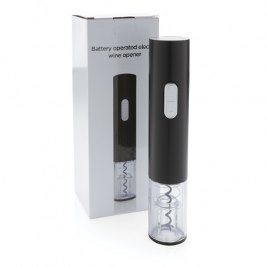 Logo trade promotional items picture of: Electric wine opener - battery operated