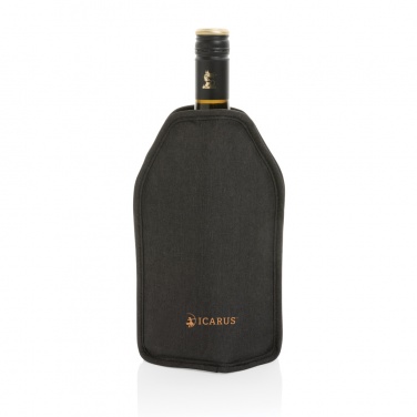 Logo trade advertising products image of: Vino AWARE™ RPET wine cooler sleeve