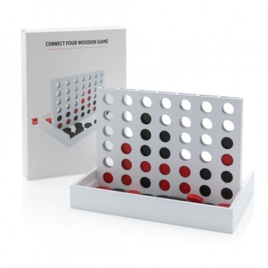 Logotrade promotional items photo of: Connect four wooden game