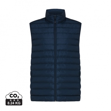 Logo trade corporate gifts picture of: Iqoniq Meru men recycled polyester bodywarmer