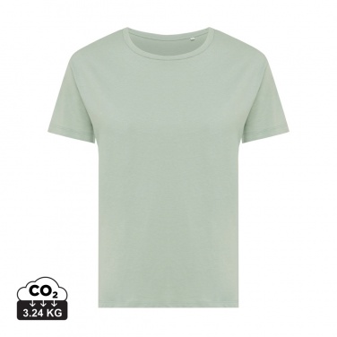 Logo trade corporate gift photo of: Iqoniq Yala women lightweight recycled cotton t-shirt