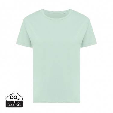 Logo trade corporate gifts image of: Iqoniq Yala women lightweight recycled cotton t-shirt