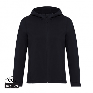 Logo trade promotional merchandise image of: Iqoniq Makalu women recycled polyester soft shell jacket