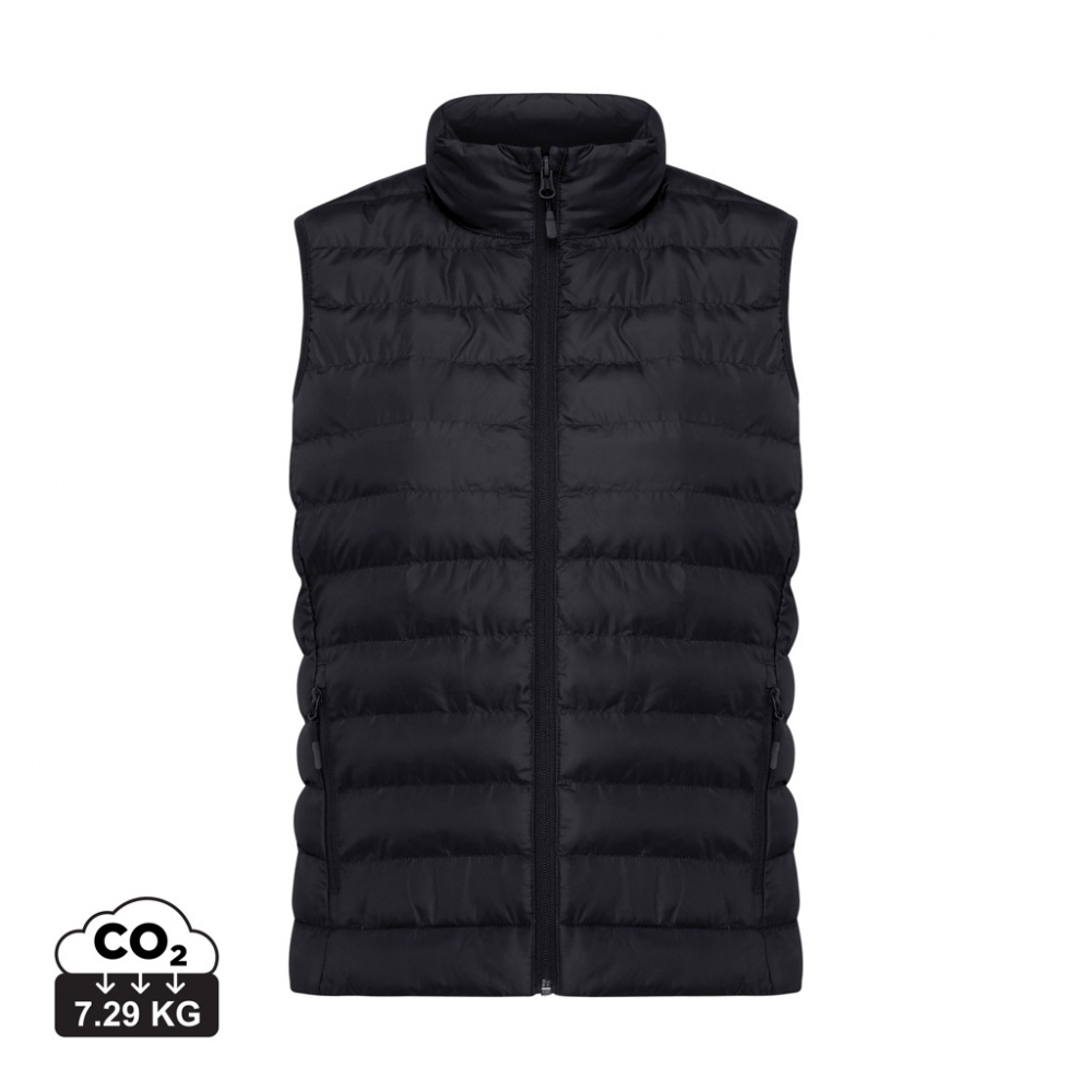 Logo trade promotional gifts picture of: Iqoniq Meru women recycled polyester bodywarmer