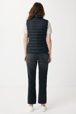 Logo trade promotional merchandise photo of: Iqoniq Meru women recycled polyester bodywarmer