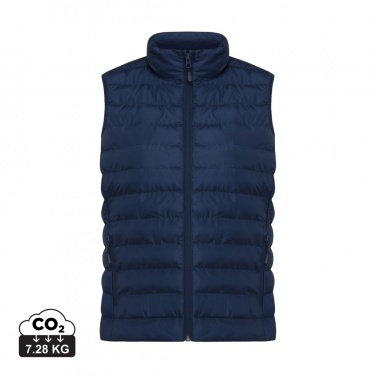 Logo trade corporate gifts image of: Iqoniq Meru women recycled polyester bodywarmer