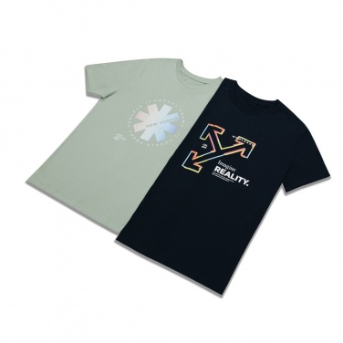 Logo trade corporate gifts picture of: Iqoniq Bryce recycled cotton t-shirt