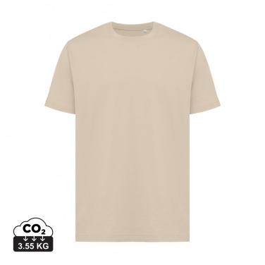 Logo trade promotional merchandise image of: Iqoniq Kakadu relaxed recycled cotton t-shirt