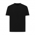 Iqoniq Teide recycled cotton t-shirt, black