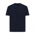 Iqoniq Teide recycled cotton t-shirt, navy