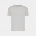 Iqoniq Brett recycled cotton t-shirt, light heather grey