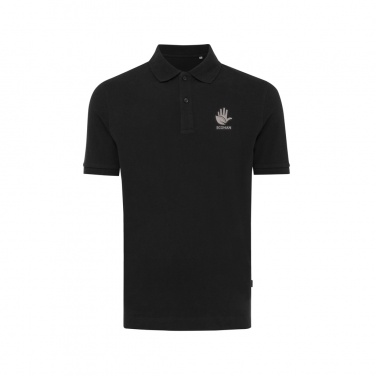 Logo trade promotional item photo of: Iqoniq Yosemite recycled cotton pique polo