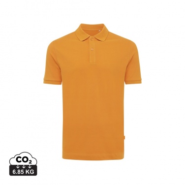 Logo trade promotional item photo of: Iqoniq Yosemite recycled cotton pique polo