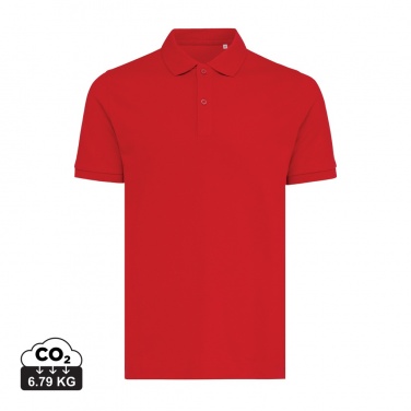 Logo trade promotional gifts picture of: Iqoniq Yosemite recycled cotton pique polo