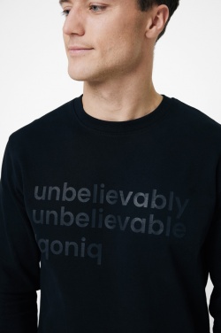 Logo trade advertising product photo of: Iqoniq Zion recycled cotton crew neck