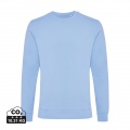 Iqoniq Zion recycled cotton crew neck, sky blue