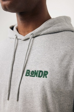 Logo trade promotional product photo of: Iqoniq Torres recycled cotton hoodie undyed