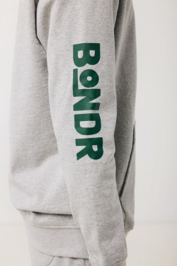 Logo trade promotional items picture of: Iqoniq Torres recycled cotton hoodie undyed