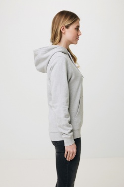 Logo trade promotional gifts picture of: Iqoniq Torres recycled cotton hoodie undyed