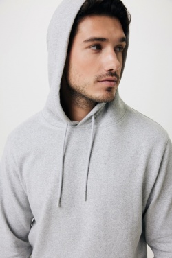 Logo trade promotional gifts picture of: Iqoniq Torres recycled cotton hoodie undyed