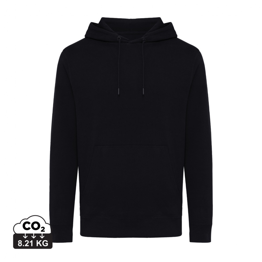 Logo trade business gift photo of: Iqoniq Rila lightweight recycled cotton hoodie