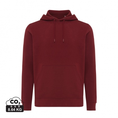 Logo trade promotional giveaway photo of: Iqoniq Rila lightweight recycled cotton hoodie