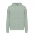 Iqoniq Rila lightweight recycled cotton hoodie, iceberg green