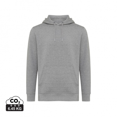 Logo trade promotional giveaways picture of: Iqoniq Rila lightweight recycled cotton hoodie