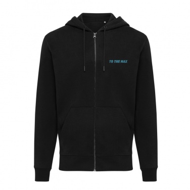 Logotrade promotional giveaway image of: Iqoniq Abisko recycled cotton zip through hoodie