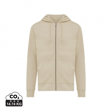 Logotrade advertising product image of: Iqoniq Abisko recycled cotton zip through hoodie