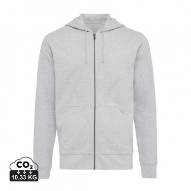 Logotrade promotional item image of: Iqoniq Abisko recycled cotton zip through hoodie