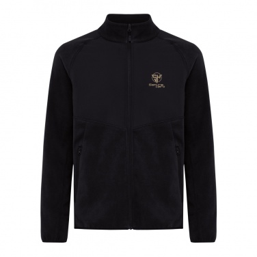 Logo trade promotional products image of: Iqoniq Talung recycled polyester microfleece zip through