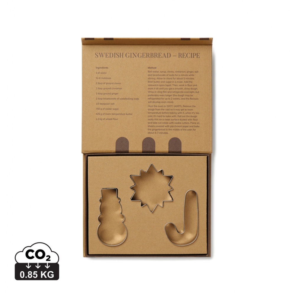 Logotrade promotional giveaways photo of: VINGA Classic cookie cutter 3-piece set